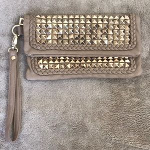 Bebe Wristlet Gold Studded(SEE-PICTURES)